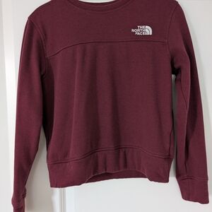 The North Face Women's Maroon Crew Neck Sweater